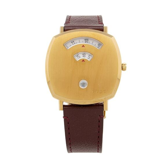Gucci Accessories - Gucci Stainless Steel Leather Grip Watch